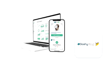 DashyPay dashboard - real-time transaction tracking